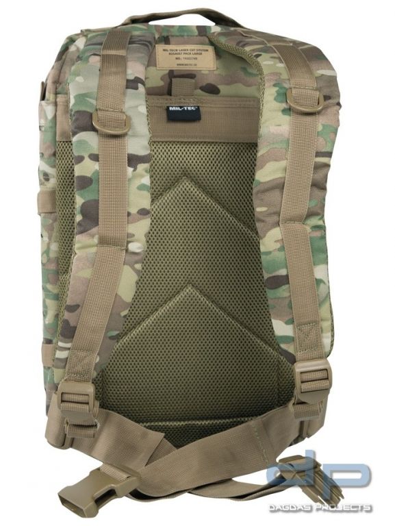 US Assault Pack Small Laser Cut Tarn verschiedene Farben