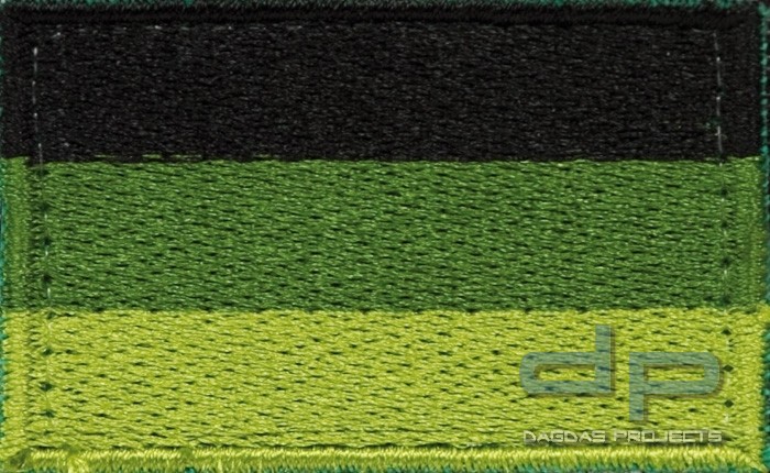BW Hoheitsabzeichen Oliv mit Klettband - Klein