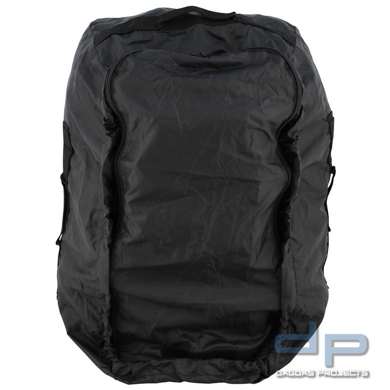 Rucksacküberzug, "Transit I", schwarz, 50-70 Liter