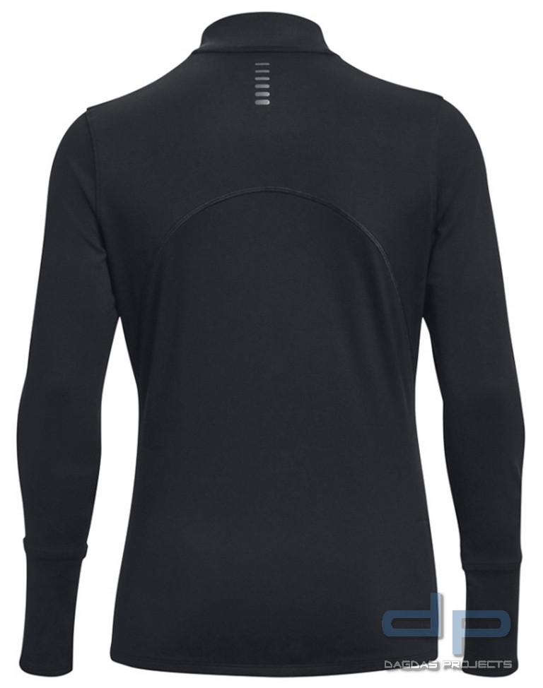 Under Armour Qualifier Run 2.0 1/2 Zip (Frauen Sweater) in schwarz