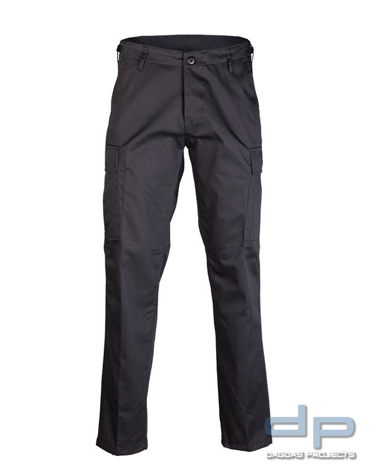 US RANGER HOSE TYP BDU ′STRAIGHT CUT′ SCHWARZ VPE 2