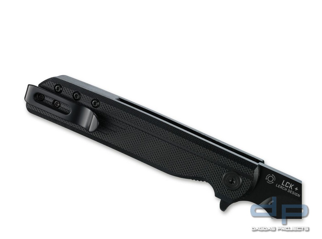 CRKT LCK+ Tanto Blackout Taschenmesser