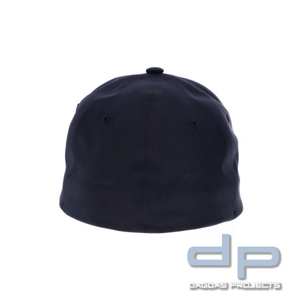 FLEXFIT DELTA CAP MIT BESTICKUNG "BUNDESPOLIZEI", SCHWARZ