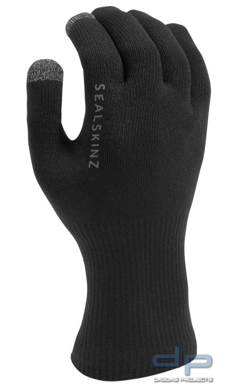 Handschuhe SealSkinz Ultra Grip Touchscreen Schwarz
