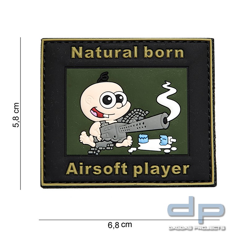 Emblem 3D PVC Natural Born