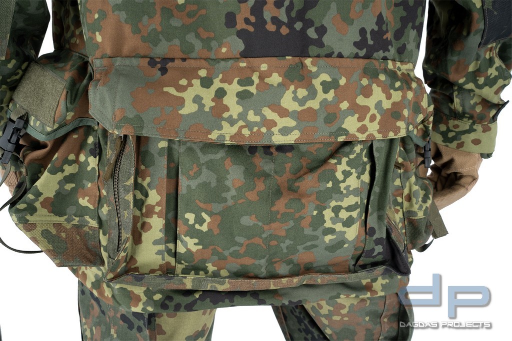 BW LEO KÖHLER EINSATZKAMPFJACKE KBS LANG FLECKTARN