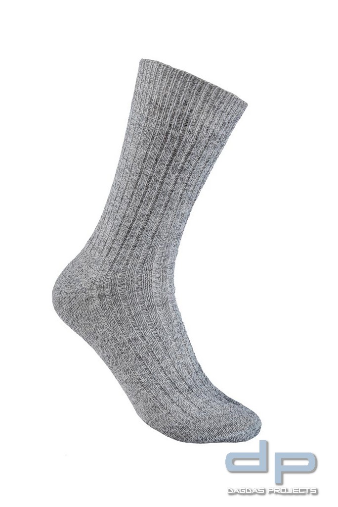 Arbeits-Socken 5 er Pack dunkelgrau meliert