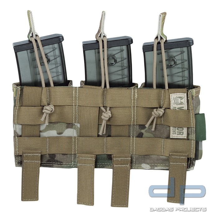 Warrior Elite Ops Trible G36 Open Mag Pouch Multicam