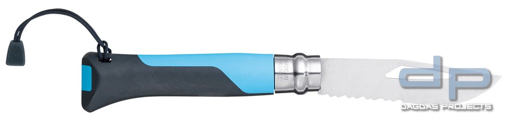OPINEL TASCHENMESSER NO.8 OUTDOOR ROSTFREI in Grün und Blau