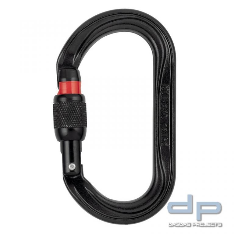 Petzl® Karabiner "OXAN", Screw Lock, oval, symmetrisch