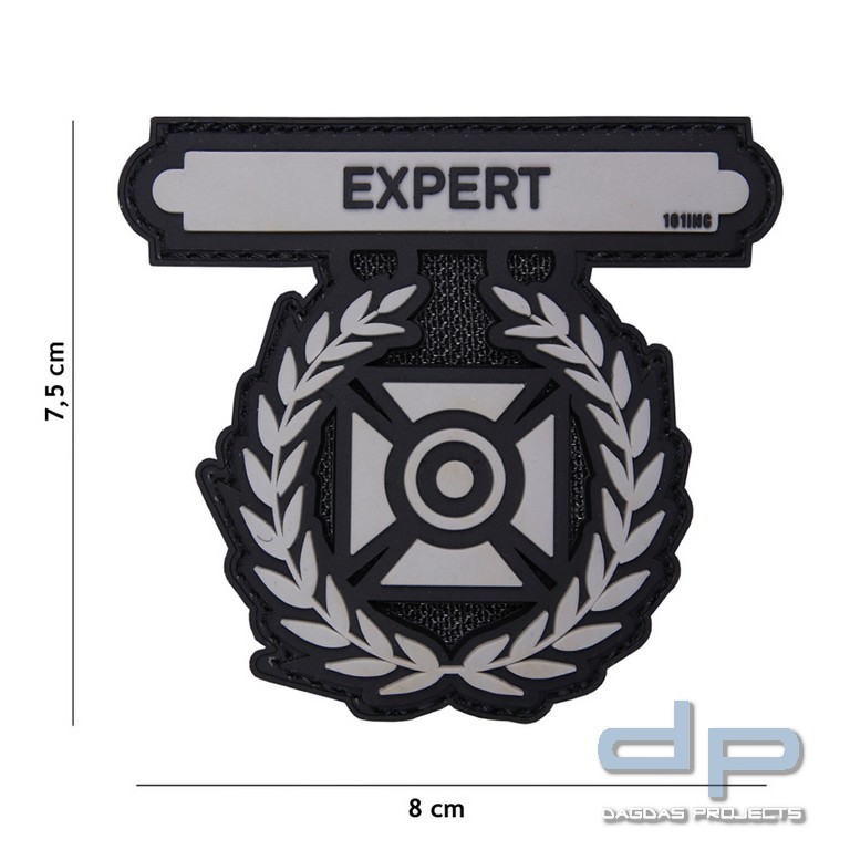Emblem 3D PVC Expert grau