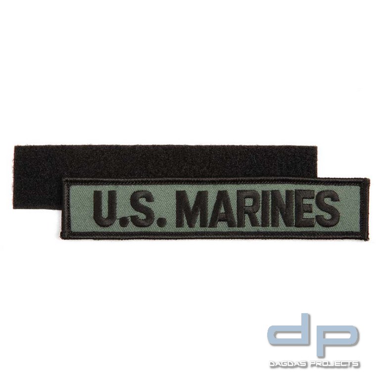 Emblem Stoff US Marines mit Klettband
