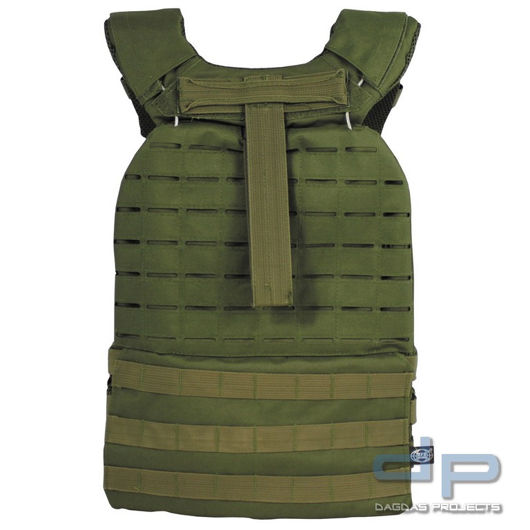 Tactical Weste, "Laser Molle", oliv
