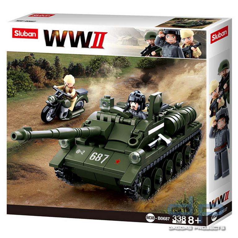 Sluban WWII Destroyer M38-B0687 #16102