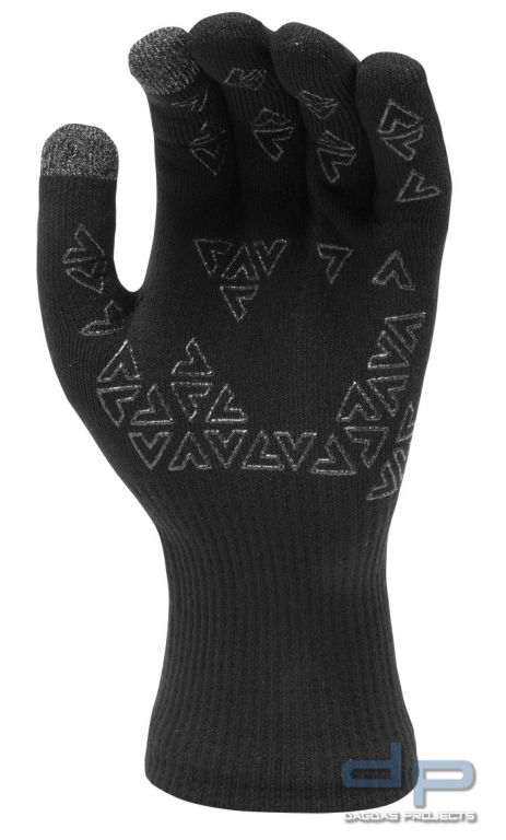 Handschuhe SealSkinz Ultra Grip Touchscreen Schwarz