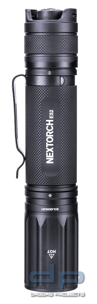 NEXTORCH OUTDOOR LED-TASCHENLAMPE E52 MIT AKKU