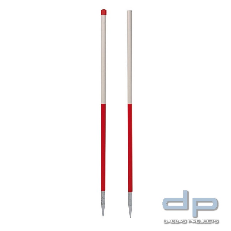 Nestle Fluchtstab zerlegbar, rot/weiß, 2,16 m