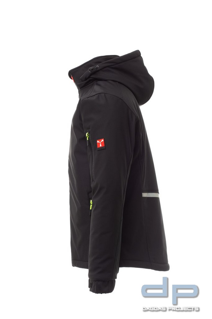 Padded Herren Behörden Softshelljacke ''CREEK PAD'' in verschiedenen Farben mit Aufdruck nach Wunsch