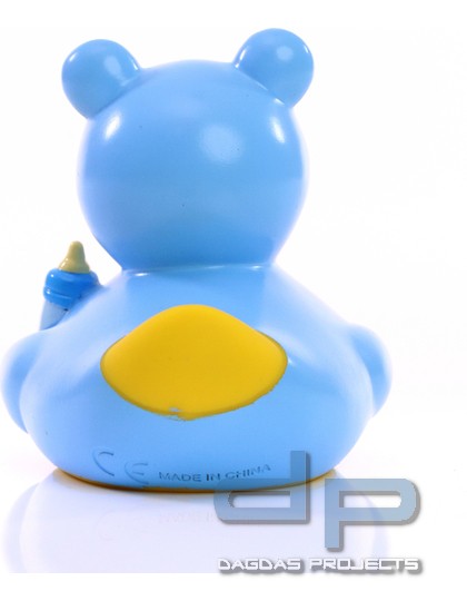 Schnabels® Quietsche-Ente Baby in Hellblau und Pink