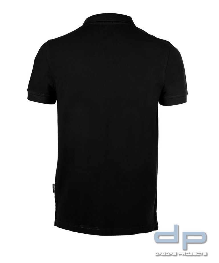 Herren Funktions-Poloshirt in verschiedenen Farben mit Aufdruck nach Wunsch auf Brust und Rücken