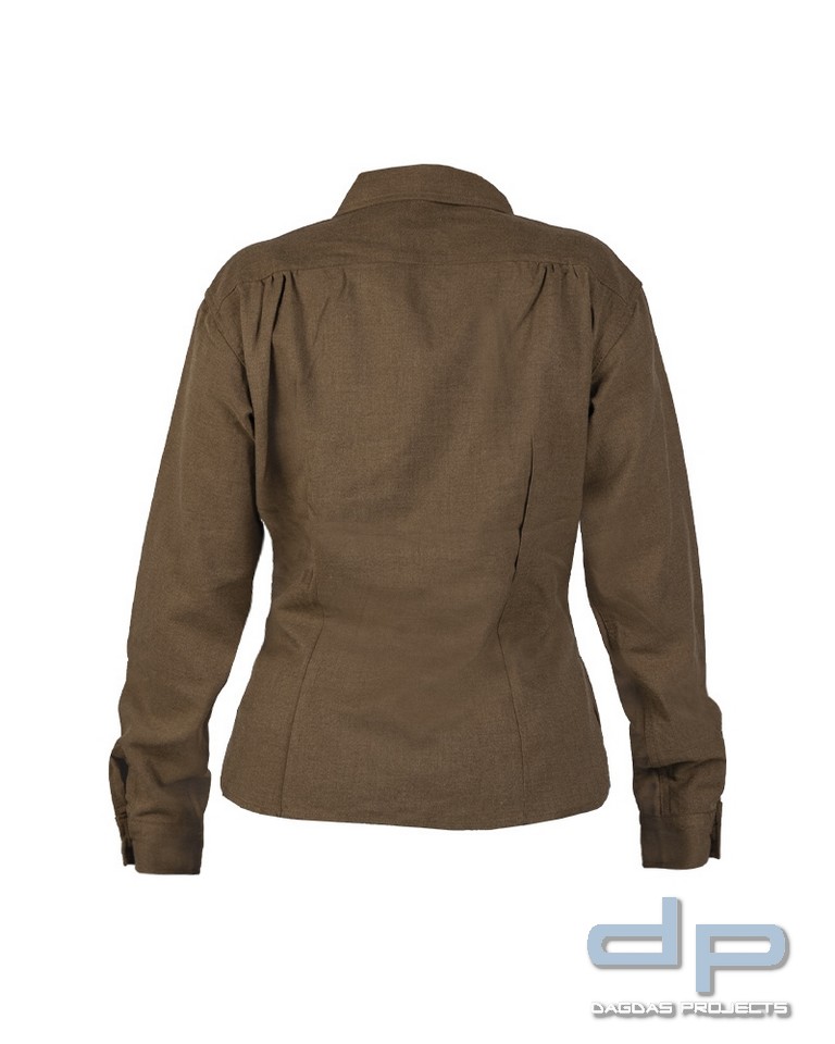 US SHIRT WOOL WOMEN´S OD (REPRO) VPE 2