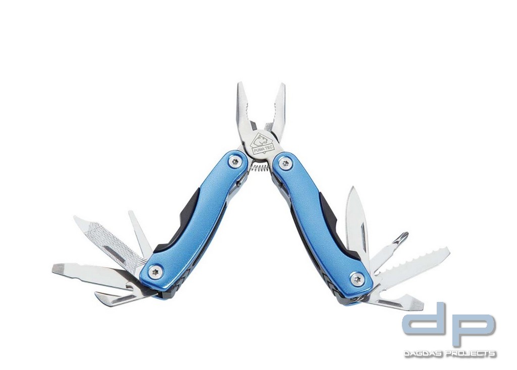 Multitool, AISI 420 Stahl, Zange mit Feder