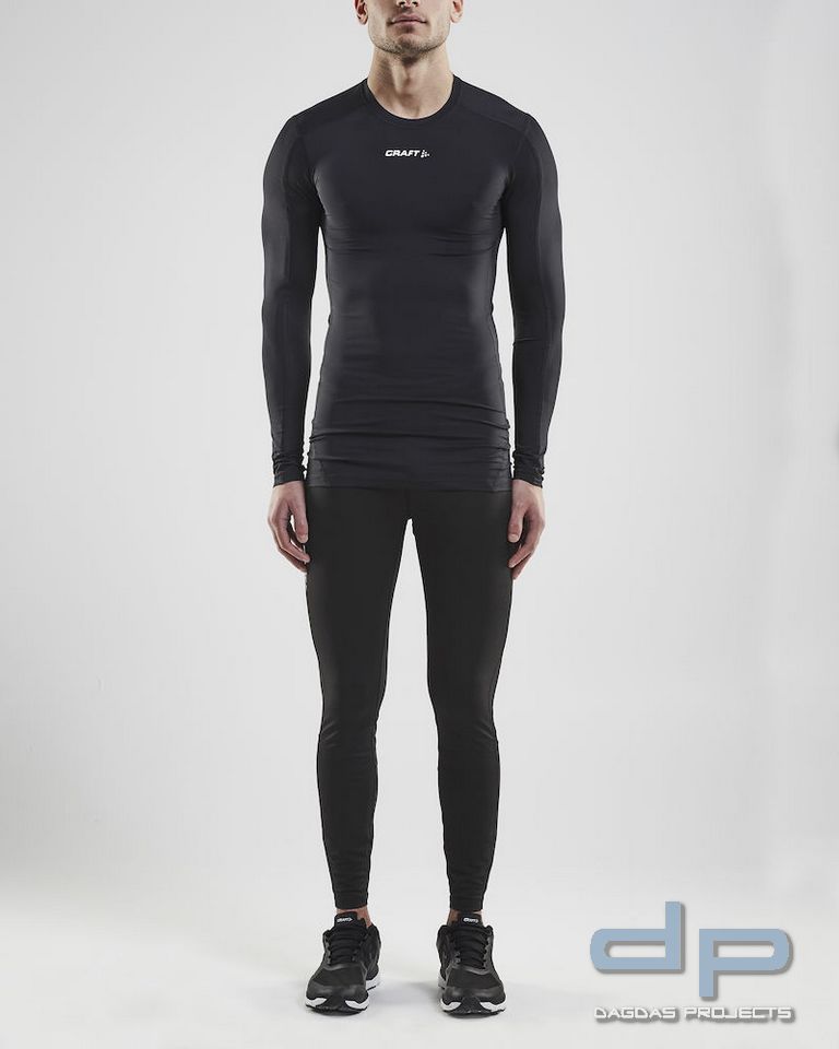 Craft Rush Compression Tee langarm Unisex in verschiedenen Farben