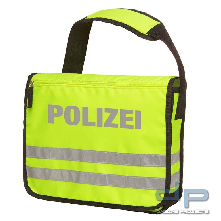 Umhängetasche Reflex mit Wunschtext in reflex silber