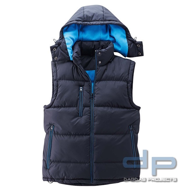 THERMOWESTE in Schwarz-Blau