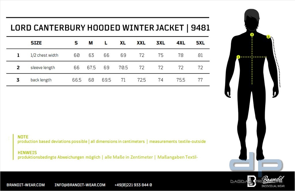 Lord Canterbury Hooded Winter Jacket