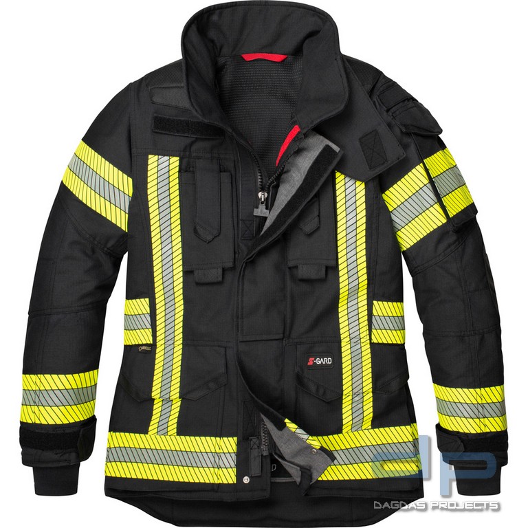 S-GARD Überjacke DYNAMATE PLUS; DIN EN 469:2005 Kl. 2, schwarzblau