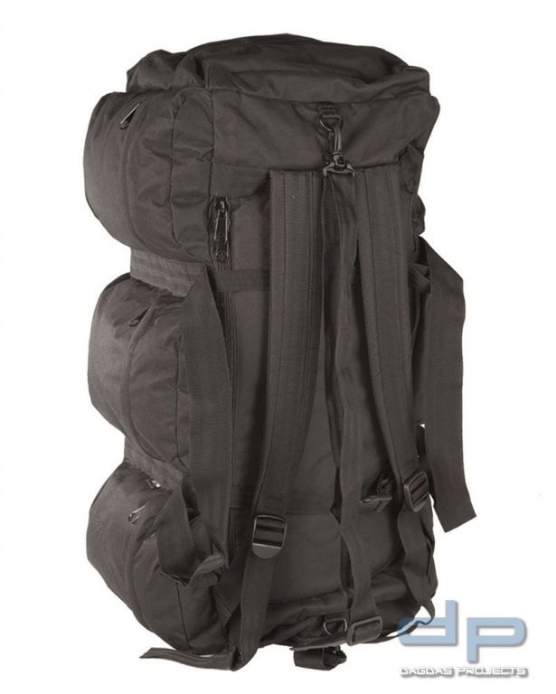 Kampf-Trageseesack TAP 98 Ltr. PES schwarz