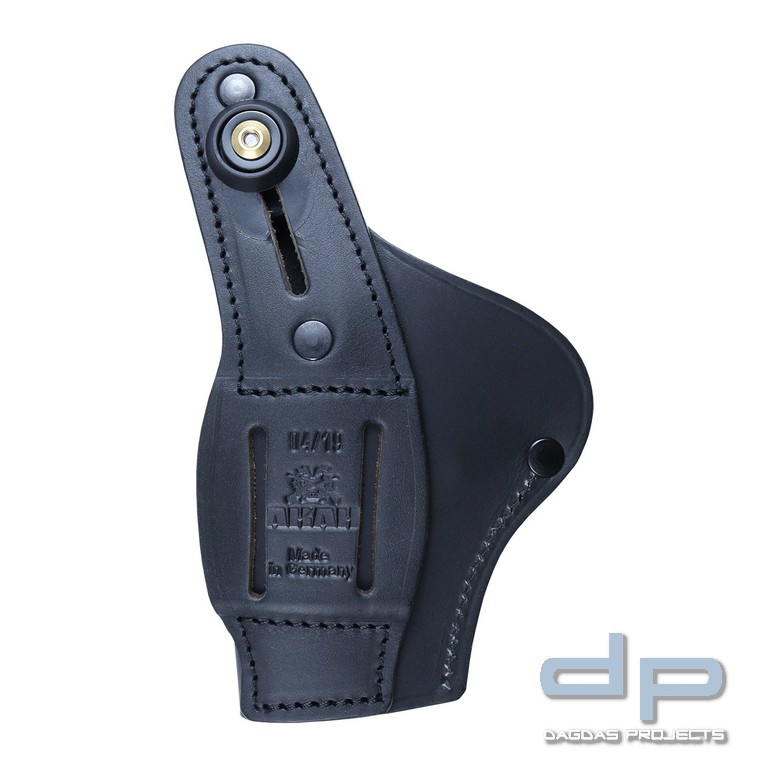 AKAH Gürtelholster ESCORT für Revolver 2" oder 3" aus Leder oder Cordura