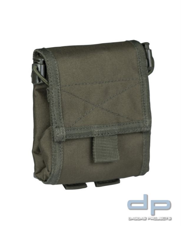 EMPTY SHELL POUCH COLLAPS.OLIV VPE 5