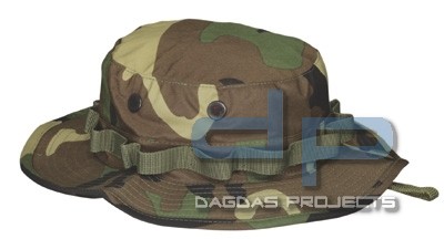 Nässeschutz Hut Mil-Tec Boonie Farbe: Woodland