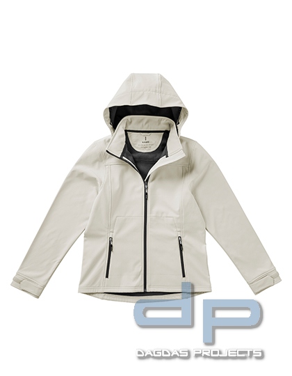 Damen Softshell Jacke tailliert in verschiedenen Farben mit Wunschtext