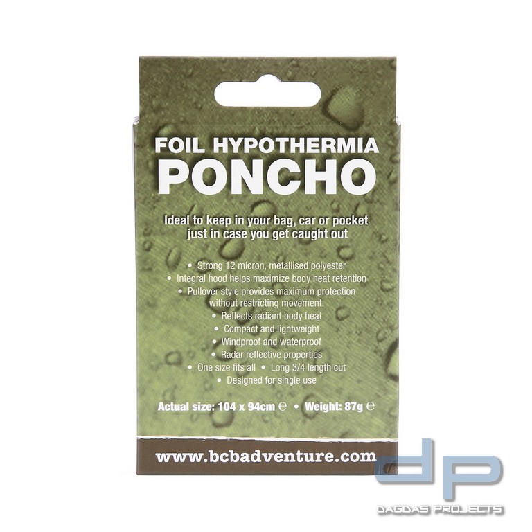 BCB Notfall poncho CL202