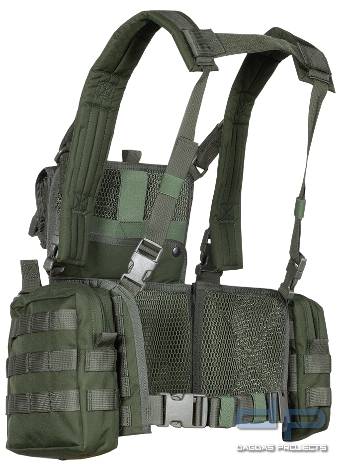 Warrior Elite Ops Chest Rig Elite 4 Oliv M4