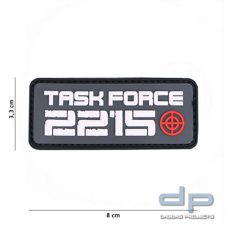 Emblem 3D PVC Task Force 2215 style 3