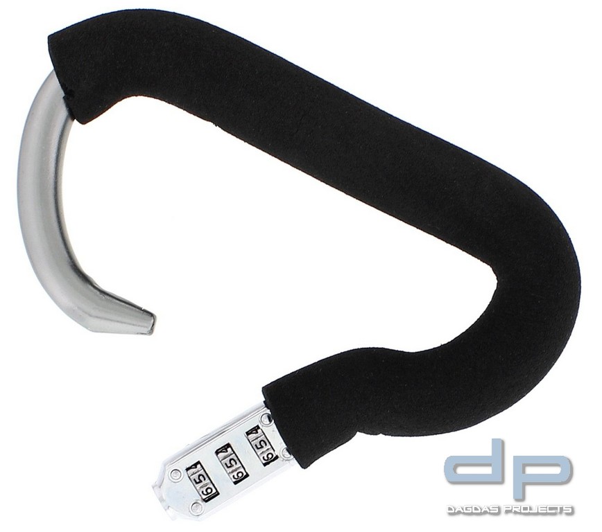 Karabiner mit Zahlenschloss