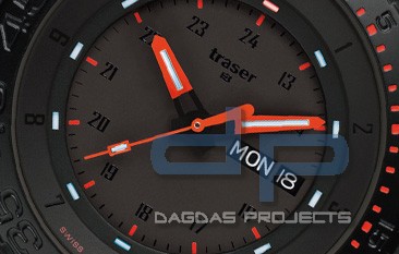 Traser H3 P66 Red Combat Kautschuk