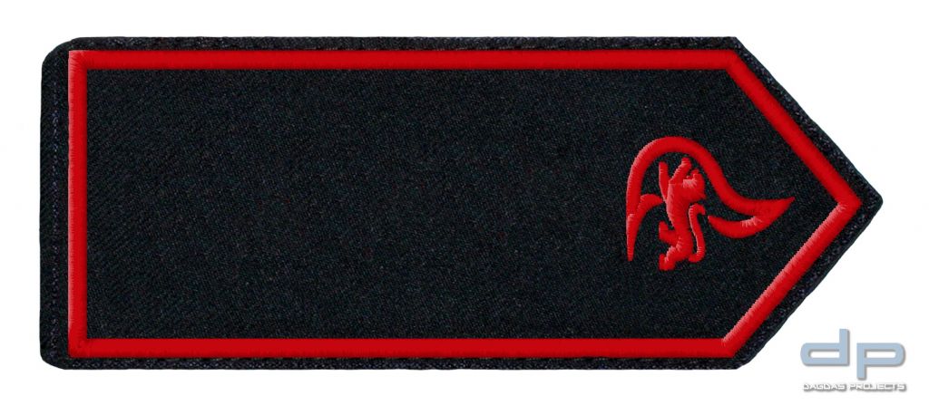 SCHULTERKLAPPENPAAR FEUERWEHR, BADEN-WÜRTTEMBERG FEUERWEHRMANN / FEUERWEHRFRAU IN PROBEZEIT