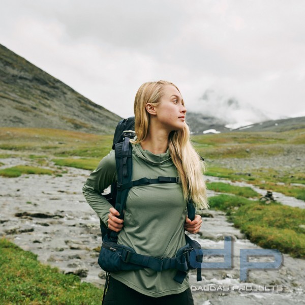 FJÄLLRÄVEN ABISKO WOMEN'S SUN HOODIE IN VERSCHIEDENEN FARBEN