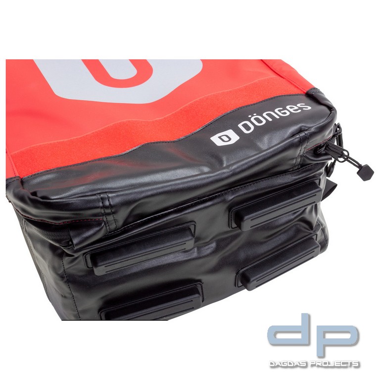 Dönges Notfallrucksack SEG mit Innentaschen, rot/schwarz, 360 x 420 x 190 mm