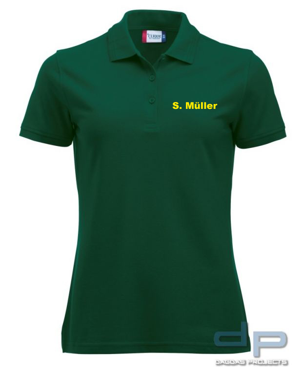 Behörden Polo Shirt Manhattan Ladies in verschiedenen Farben mit Aufdruck nach Wunsch
