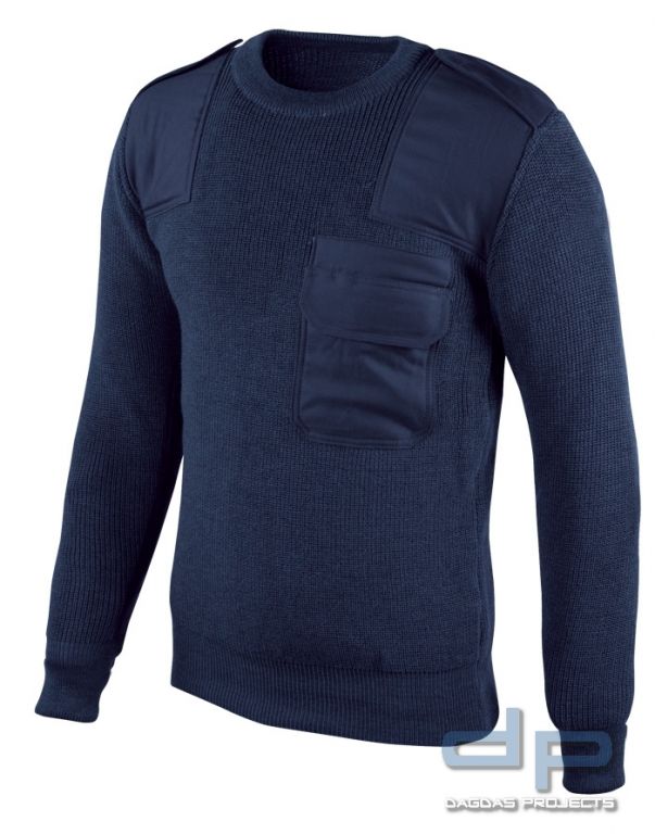 FK HuDM Pullover Acryl Blau