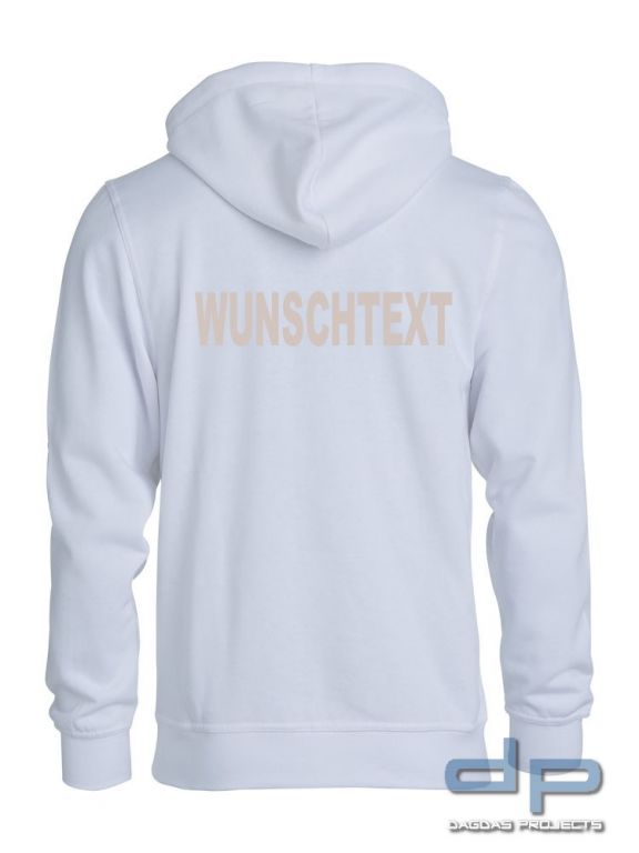 Hooded Sweat mit Wunschaufdruck in verschiedenen Farben