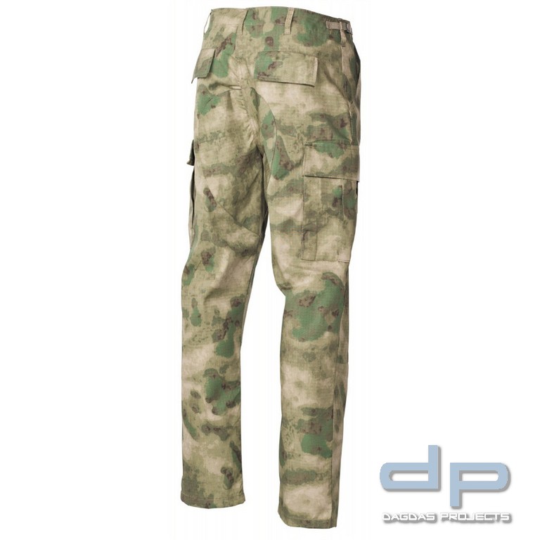 US Kampfhose, BDU, Rip Stop, HDT-camo FG