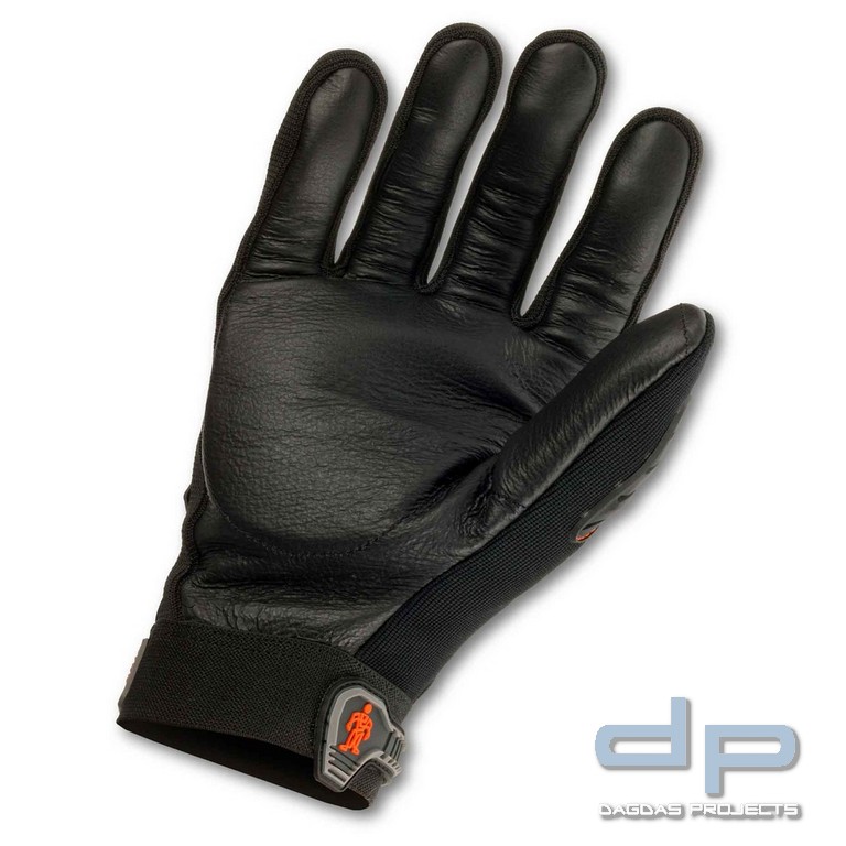 Ergodyne Anti-Vibrationshandschuhe, mit Handrückenschutz, Proflex 9015F(x), 2XL