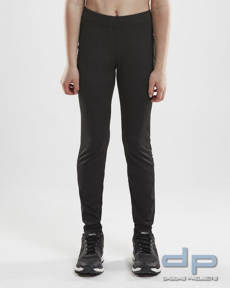 Craft Rush Tights für Kinder in Schwarz